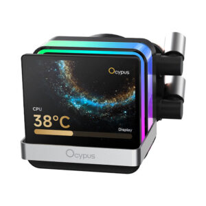 Ocypus Sigma PRO Black H1 Ocypus Sigma L36 PRO Black - 360mm ARGB AIO Liquid Cooler with 3.5" IPS