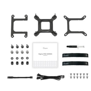 Ocypus Sigma PRO Black H4 Ocypus Sigma L36 PRO Black - 360mm ARGB AIO Liquid Cooler with 3.5" IPS