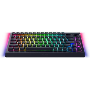 Razer BlackWidow V4 Pro 75 H6 Razer BlackWidow V4 Pro 75% - Black - Orange Switch - Hot-swappable Mechanical Wireless Gaming Keyboard