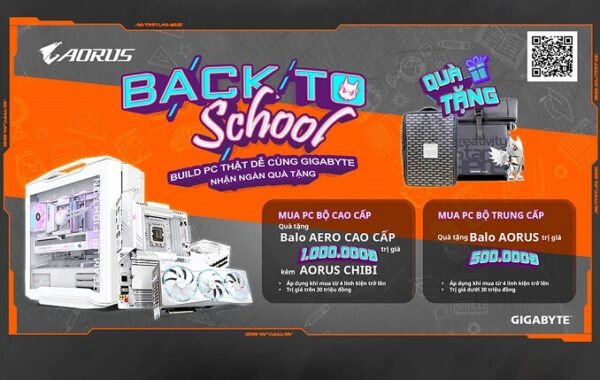 GIGABYTE BACK TO SCHOOL 2025 mobile Tân Doanh