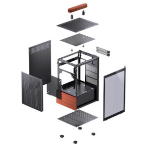 Jonsbo T6 Black H7 Jonsbo T6 Black - ITX Case