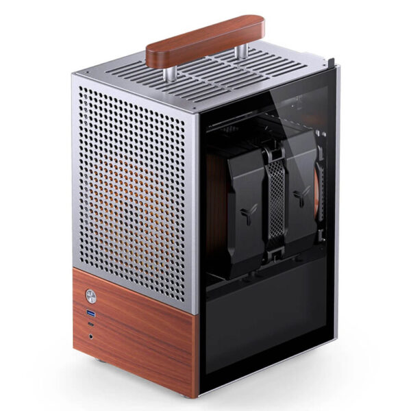 Jonsbo T6 Silver - ITX Case