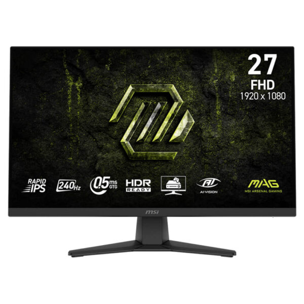 MSI MAG 272F X24 - 27 inch FHD Rapid IPS | 240Hz | 0.5ms | Gaming Monitor