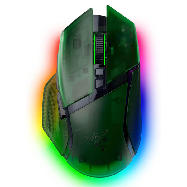 Razer Basilisk V3 Pro 35K Phantom Green Edition - Wireless RGB Gaming Mouse