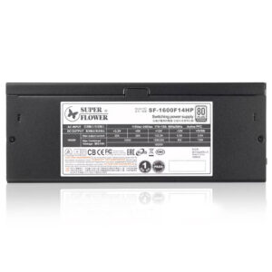 Super Flower Leadex Platinum 1600W H5 Super Flower LEADEX Platinum 1600W - 1600W 80 Plus Platinum - Full Modular PSU