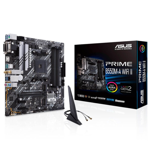 Asus PRIME B550M-A WIFI II - SOCKET AM4