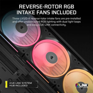 Corsair FRAME 4500X LX R RGB iCUE LINK Panoramic Black H4 Corsair FRAME 4500X LX-R RGB iCUE LINK Black - Panoramic Glass Mid-Tower PC Case