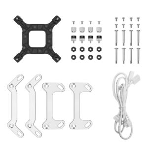 DeepCool LT240 WH ARGB H5 Deepcool LT240 WH ARGB - 240mm AIO Liquid CPU Cooler