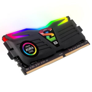GeIL SUPER LUCE BLACK RGB - 8GB (1x8GB) DDR4 - Bus 3200MHz Cas 16