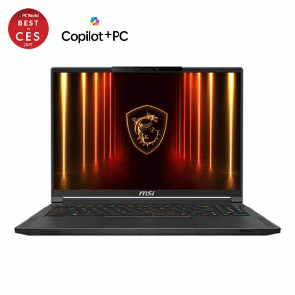 MSI Stealth A16 AI+ A3XWHG - AMD Ryzen AI 9 HX 370 | RTX 5070Ti, GDDR7 12GB | LPDDR5X 32GB | 1TB Gen 4 | 16.0" 16:10 QHD Oled 240Hz | Win 11 Home | 3Y | Core Black