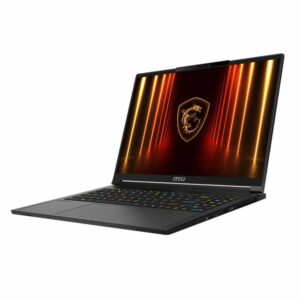 MSI Stealth A16 AI A3XW H2 MSI Stealth A16 AI+ A3XWHG - AMD Ryzen AI 9 HX 370 | RTX 5070Ti, GDDR7 12GB | LPDDR5X 32GB | 1TB Gen 4 | 16.0" 16:10 QHD Oled 240Hz | Win 11 Home | 3Y | Core Black