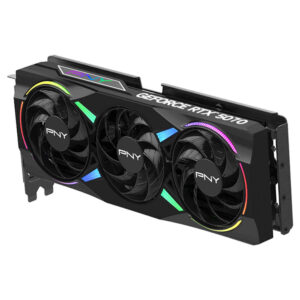PNY GeForce RTX 5070 ARGB EPIC X RGB Overclocked Triple Fan GPU H4 PNY GeForce RTX™ 5070 ARGB EPIC-X RGB™ Overclocked Triple Fan - 12GB GDDR7