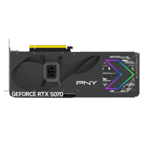 PNY GeForce RTX 5070 ARGB EPIC X RGB Overclocked Triple Fan GPU H6 PNY GeForce RTX™ 5070 ARGB EPIC-X RGB™ Overclocked Triple Fan - 12GB GDDR7