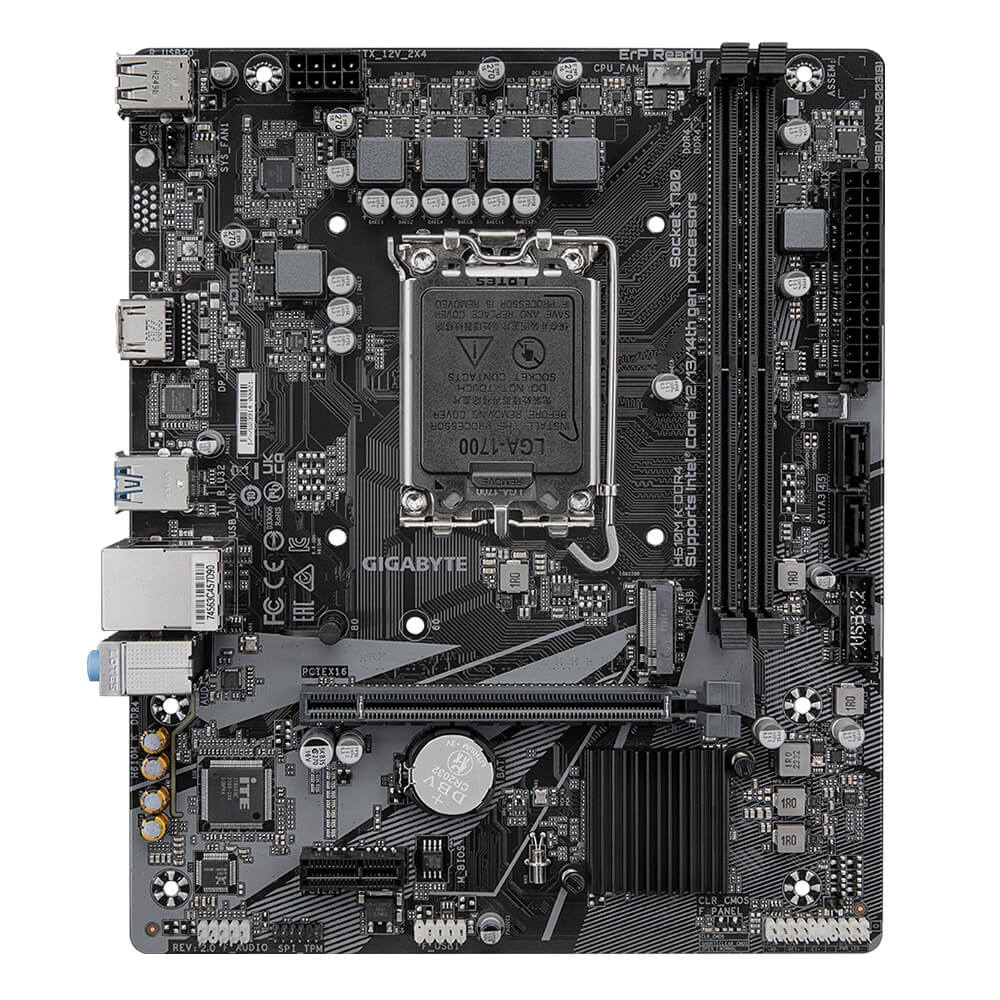 Gigabyte H610M K DDR4 H2 Gigabyte H610M K DDR4 - Socket 1700 - Ảnh 2