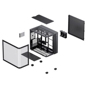 Jonsbo TK-3 Black - Mid-Tower Case