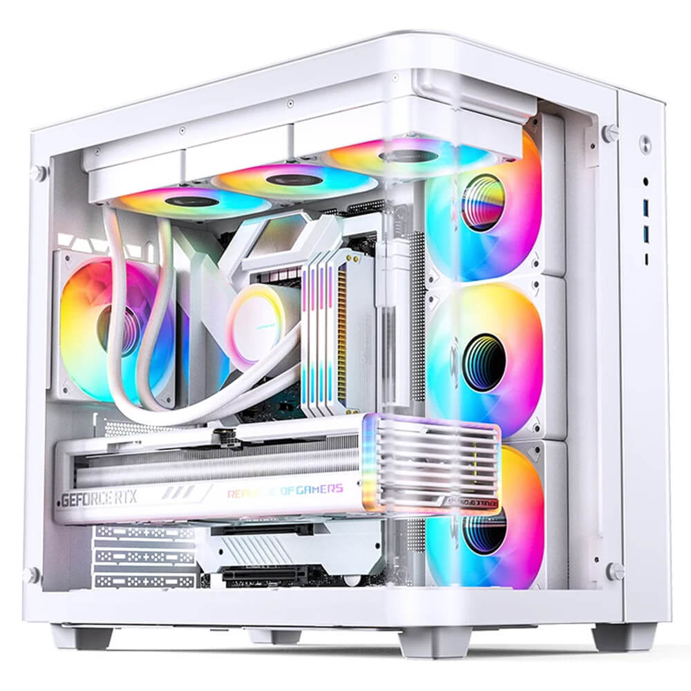 Jonsbo TK 3 White H1 Jonsbo TK-3 White - Mid-Tower Case
