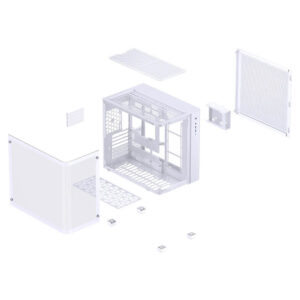 Jonsbo TK 3 White H8 Jonsbo TK-3 White - Mid-Tower Case