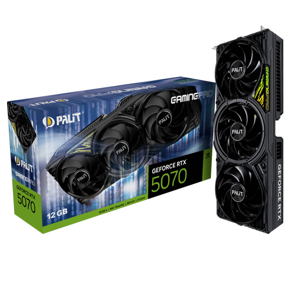 Palit GeForce RTX 5070 GamingPro H1 Palit GeForce RTX™ 5070 Gaming Pro - 12GB GDDR7