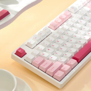 AKKO 3108RF V3 Prunus Lannesiana (Dual-mode / AKKO Frost Pink Switch) - Gaming Keyboard