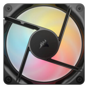 Corsair RS120-R ARGB - 120mm PWM Reverse Fans - Triple Pack - Black