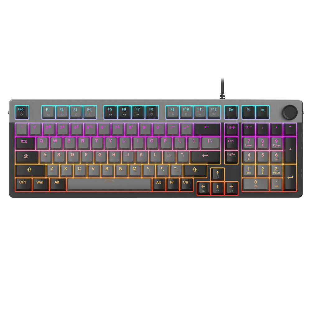 DAREU EK98L GREY BLACK H1 DAREU EK98L Grey Black - DareU DREAM Switch | RGB Gaming Wired Keyboard
