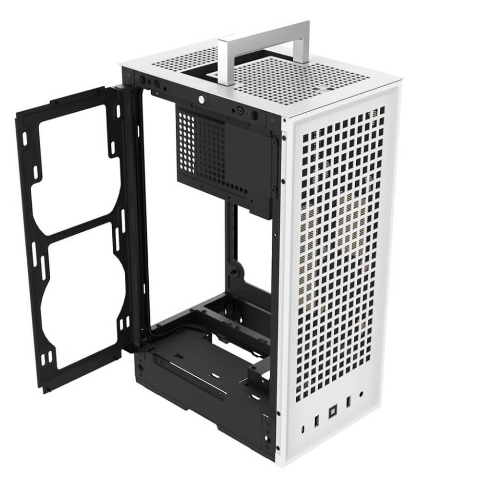 HYTE Revolt 3 White H3 HYTE Revolt 3 White - Premium ITX Small Form Factor Case - Ảnh 3