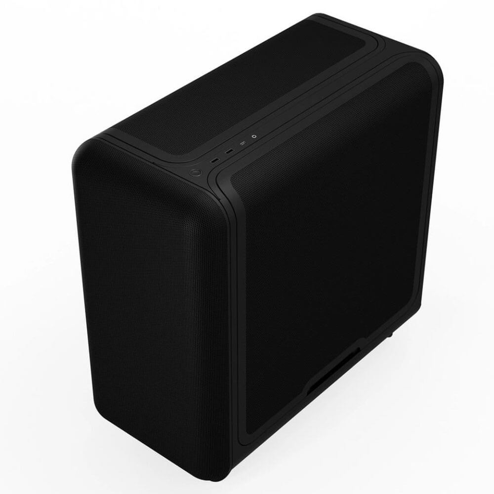 HYTE X50 Air PITCH BLACK H6 HYTE X50 Air Pitch Black - Modern Performance Case - Ảnh 6