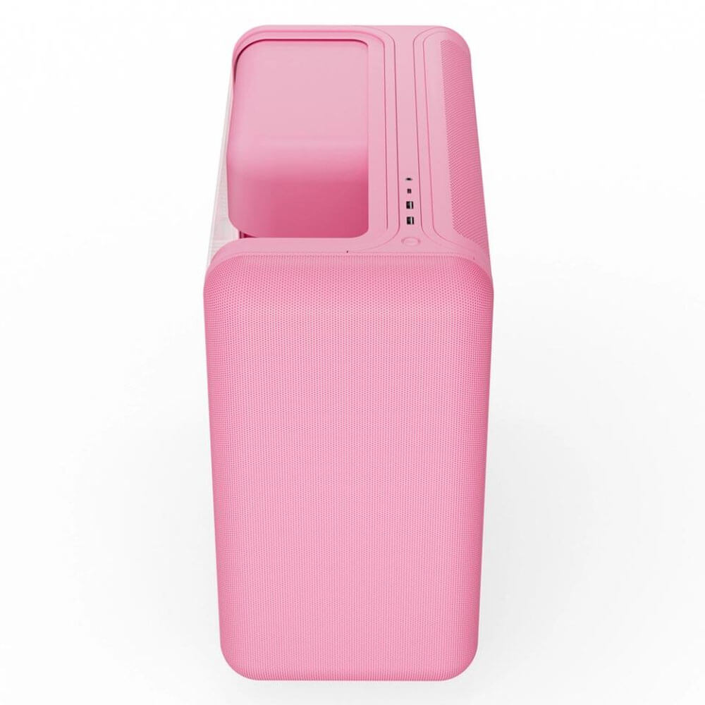 HYTE X50 STRAWBERRY MILK H4 HYTE X50 Strawberry Milk - Modern Performance Case - Ảnh 4