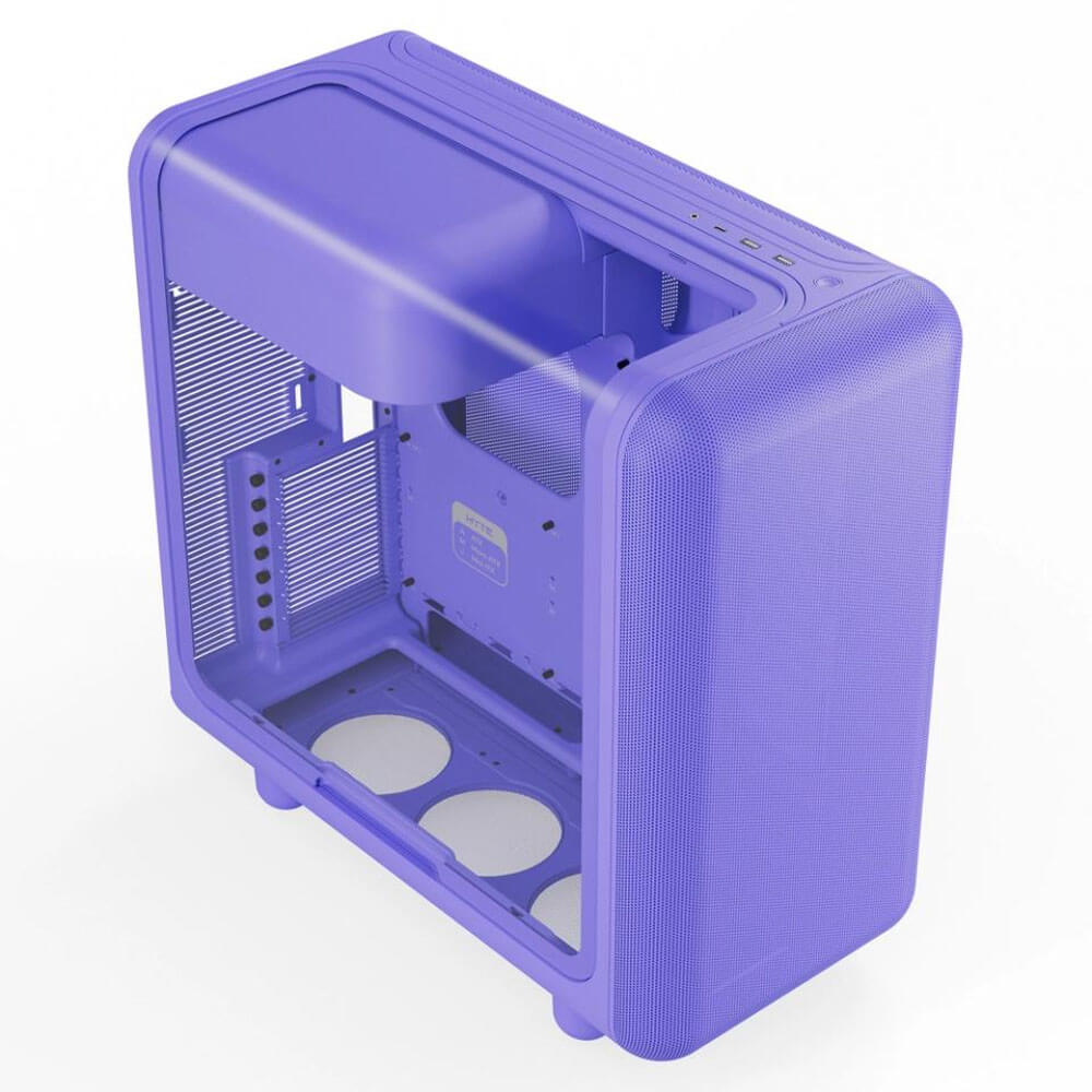 HYTE X50 TARO MILK H2 HYTE X50 Taro Milk - Modern Performance Case - Ảnh 2