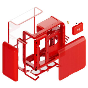 HYTE X50 Wild Cherry - Modern Performance Case