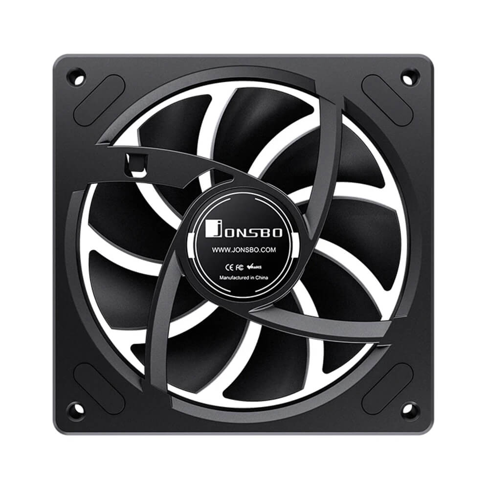 JONSBO ZA 120B BLACK H5 JONSBO ZA-120B/BR BLACK - ARGB Fan Case - Ảnh 5