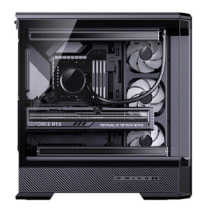 Jonsbo D400 Black H4 Jonsbo D400 Black - Mid-Tower Case