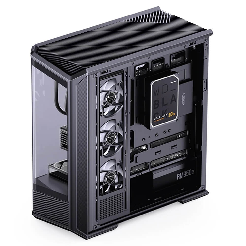 Jonsbo D400 Black H6 Jonsbo D400 Black - Mid-Tower Case - Ảnh 6