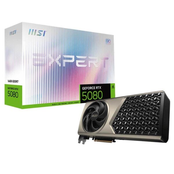 MSI GeForce RTX™ 5080 16G EXPERT OC – 16GB GDDR7
