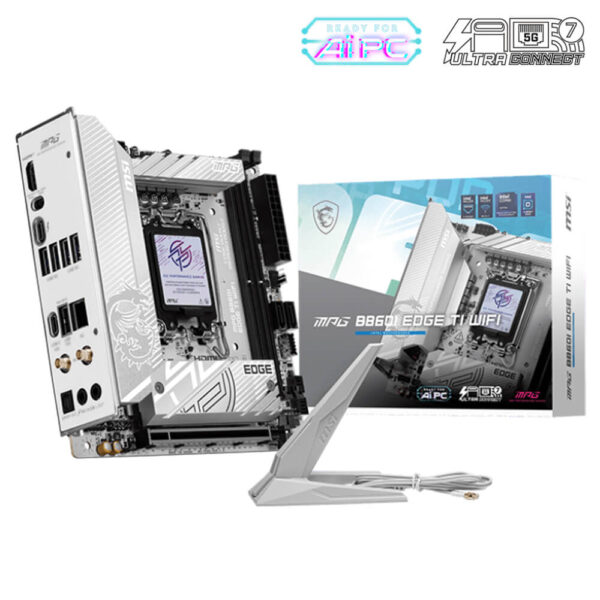 MSI MPG B860I EDGE TI WIFI – Socket 185