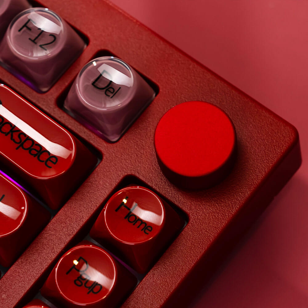 Veekos K75 Wine Red H4 Veekos K75 Wine Red - Gaming Mechanical Keyboard - Ảnh 4