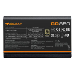Cougar GR 850 H2 COUGAR GR 850 - 850W 80 Plus Gold | ATX 3.1 | PCIe 5.1 - Full Modular
