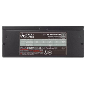 Super Flower LEADEX Titanium 1600W ATX3.1 - 1600W 80 Plus Titanium - Full Modular PSU