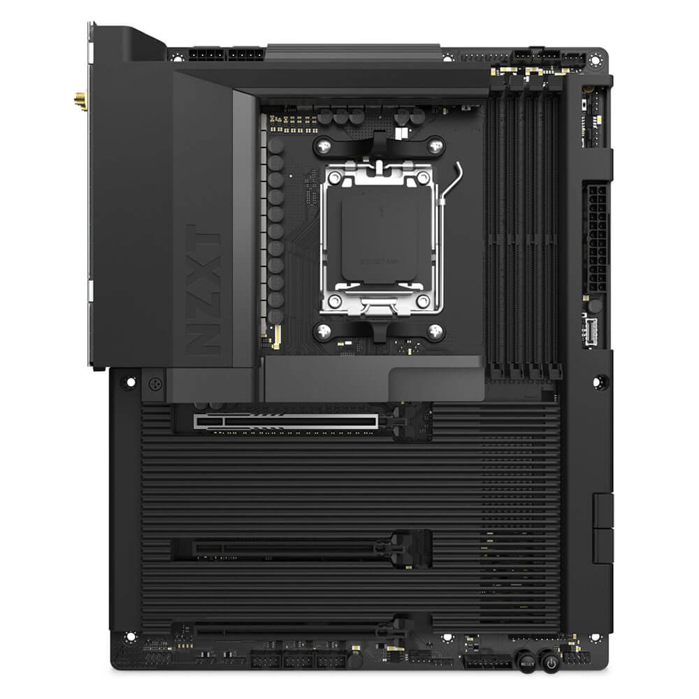 NZXT N7 B850 Black H2 NZXT N7 B850 BLACK - Socket AM5 - Ảnh 2