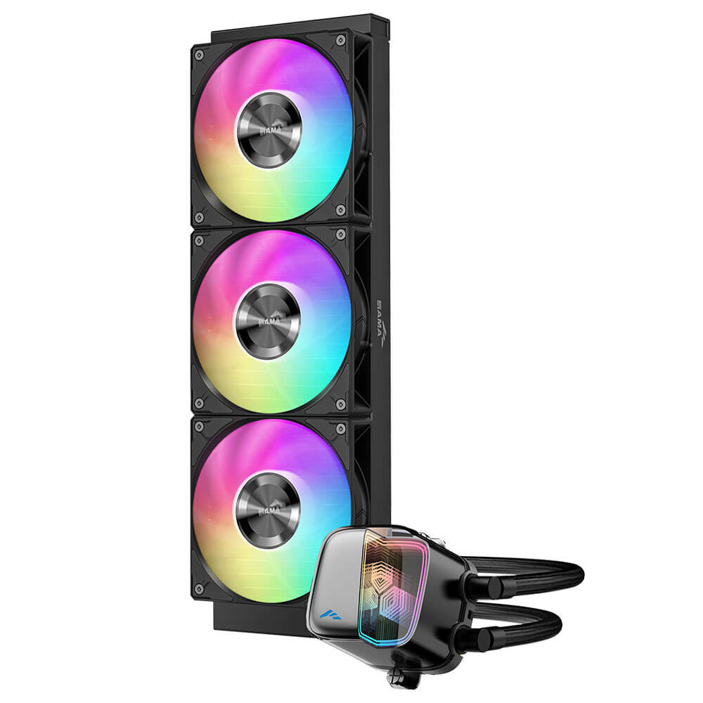 SAMA L70 360BK 360MM BLACK H2 SAMA L70 360BK BLACK - 360mm Liquid Cooler - Ảnh 2