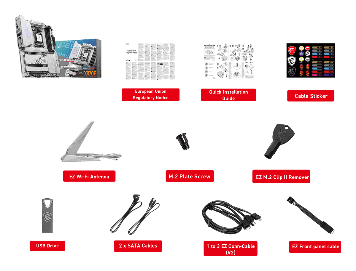 MSI MPG X870E EDGE TI WIFI - Socket AM5