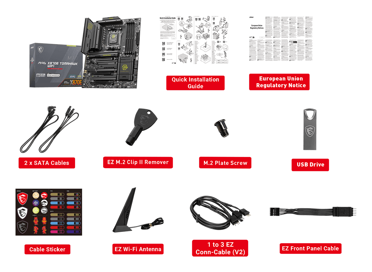 MSI MAG X870E TOMAHAWK WIFI - Socket AM5