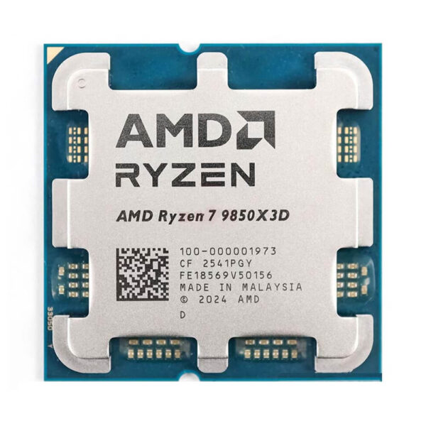 AMD Ryzen 7 9850X3D tray TRAY - AMD Ryzen™ 7 9850X3D 8C/16T Upto 5.6Ghz
