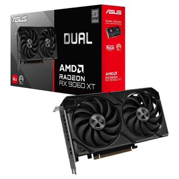 ASUS Dual Radeon RX 9060 XT 16GB GDDR6 H1 ASUS Dual Radeon™ RX 9060 XT 16GB GDDR6