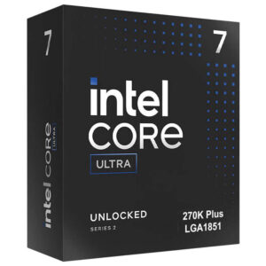 Intel Core Ultra 7 270K Plus - 24C/24T - 36MB Cache - Upto 5.5 GHz - Socket 1851