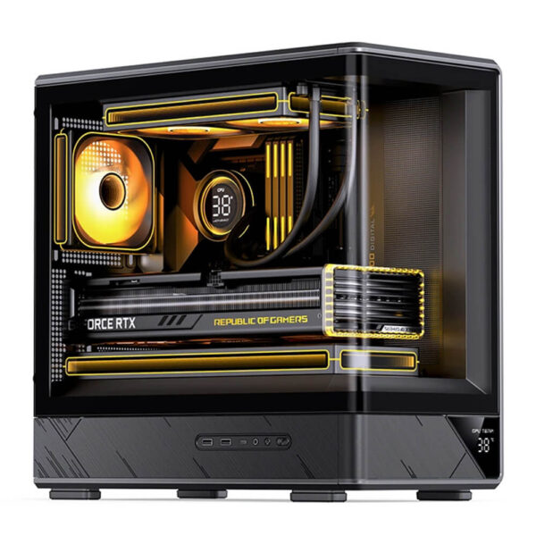 JONSBO D200 Black H1 Jonsbo D200 Black - Micro-ATX Case