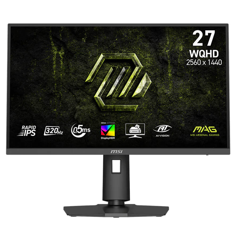 MSI MAG 274QPF X32 H1 MSI MAG 274QPF X32 - 27 inch WQHD Rapid IPS | 320Hz | 0.5ms | Gaming Monitor