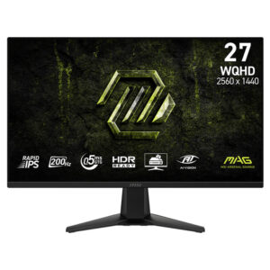 MSI MAG 275QF E20 - 27 inch WQHD Rapid IPS | 200Hz | 0.5ms | Gaming Monitor