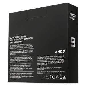 AMD Ryzen 9 9950X3D2 H4 AMD Ryzen™ 9 9950X3D2 Dual Edition - 16C/32T Upto 5.6Ghz (Không Kèm Fan) - Ảnh 4