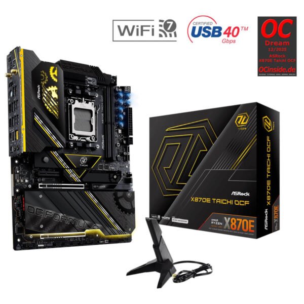Asrock X870E Taichi OCF Socket AM5 H1 Asrock X870E Taichi OCF - Socket AM5